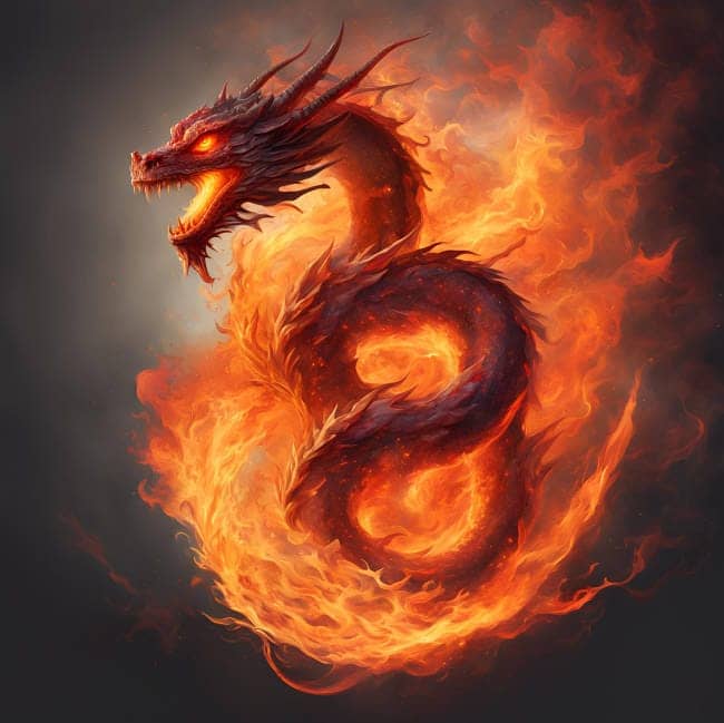 Fire dragon